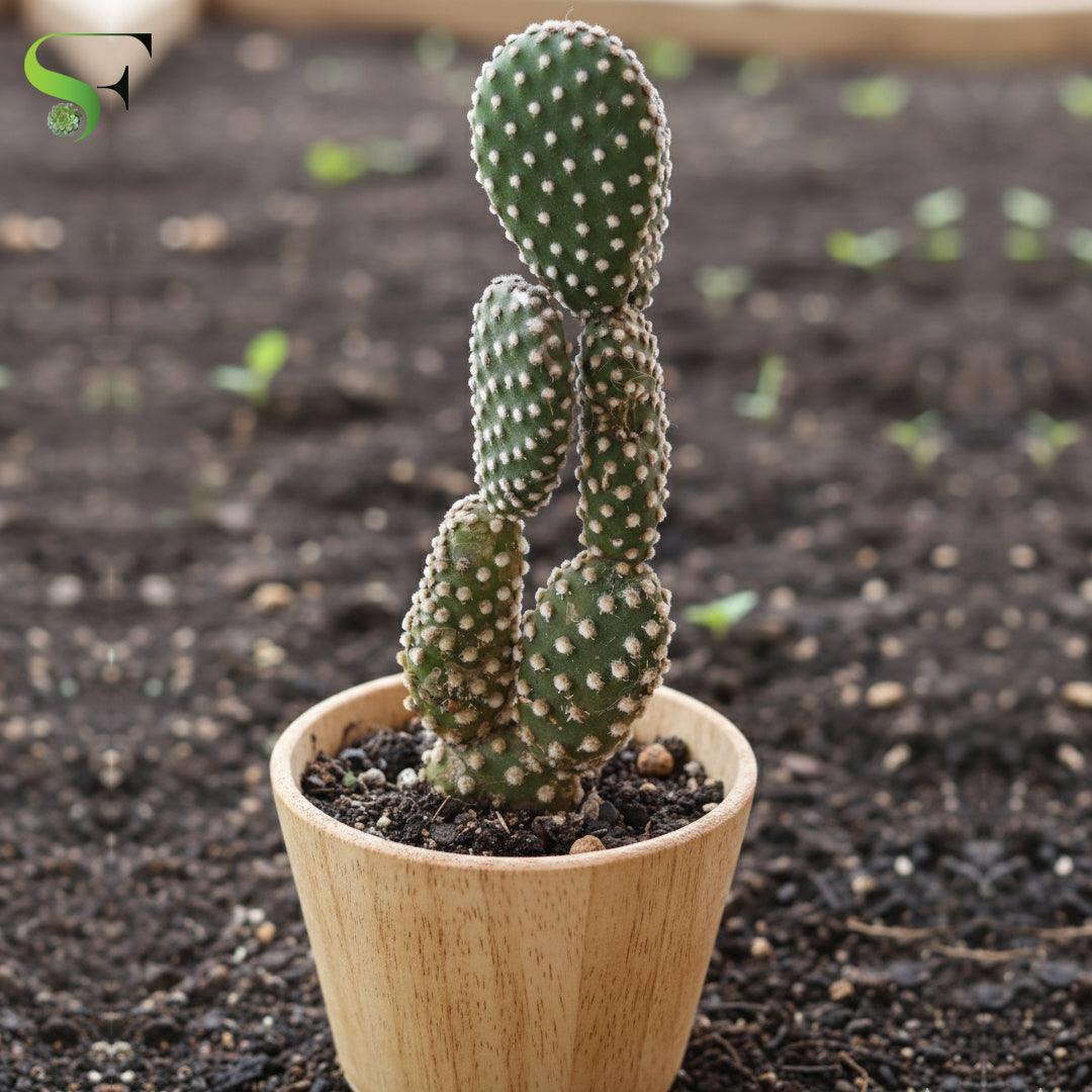 opuntia succulent Opuntia WHITE – Succulent Factory India